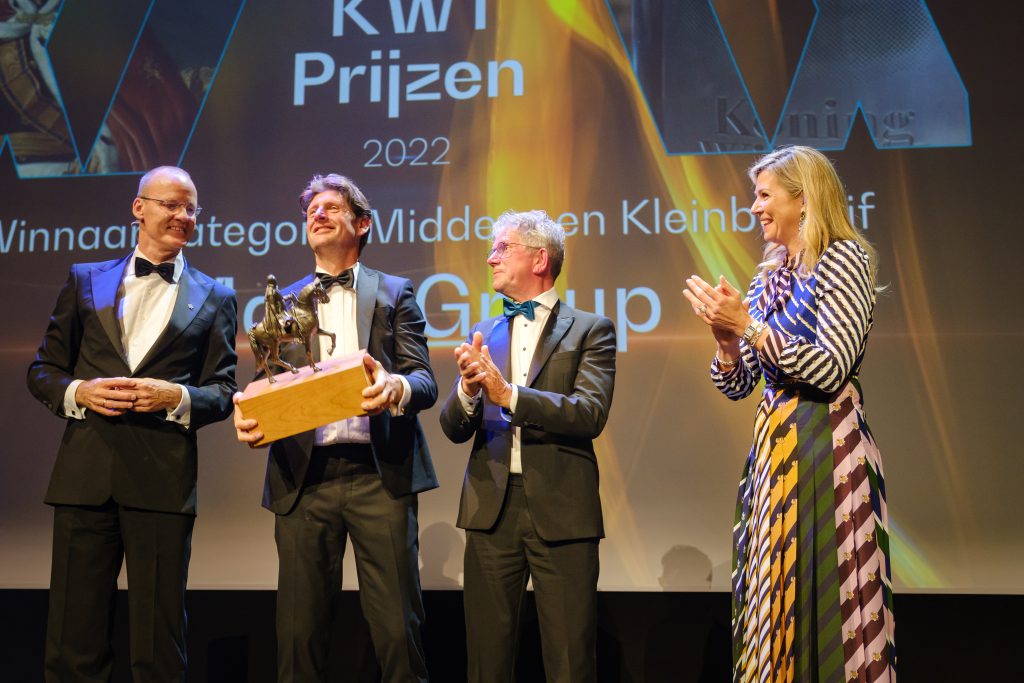 Group uit wint Koning Willem I Prijs voor het MKB - Maan Biobased